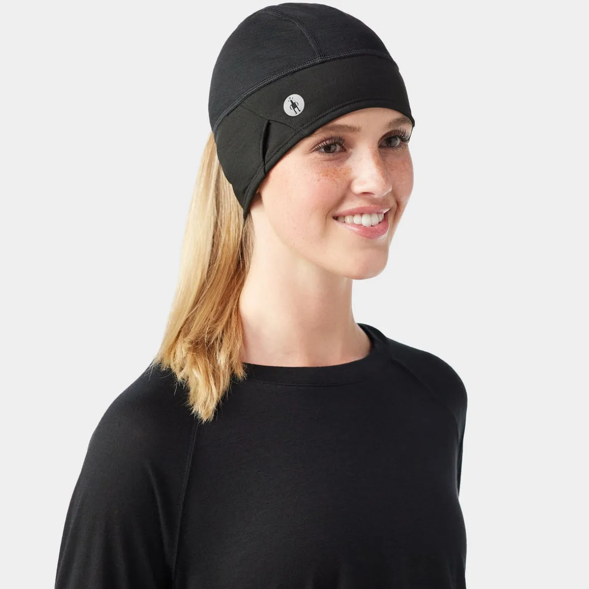 Active Fleece Ponytail Beanie