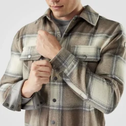 Anchor Line Shirt Jacket