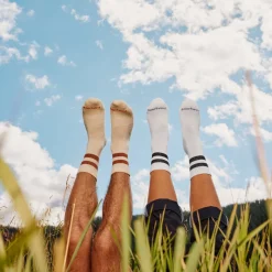 Everyday Athletic Striped Crew Socks