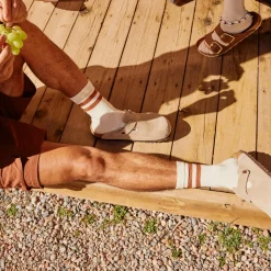 Everyday Athletic Striped Crew Socks