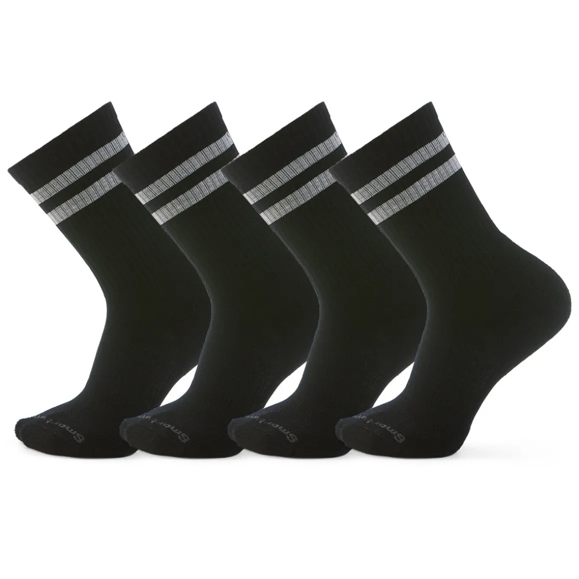 Everyday Athletic Striped Crew Socks 4-Pack