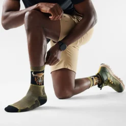 Hike Bison Crew Socks