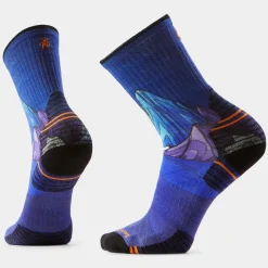 Hike Mountain Myth Print Crew Socks