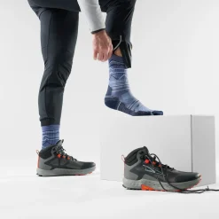 Hike Mountain Range Crew Socks