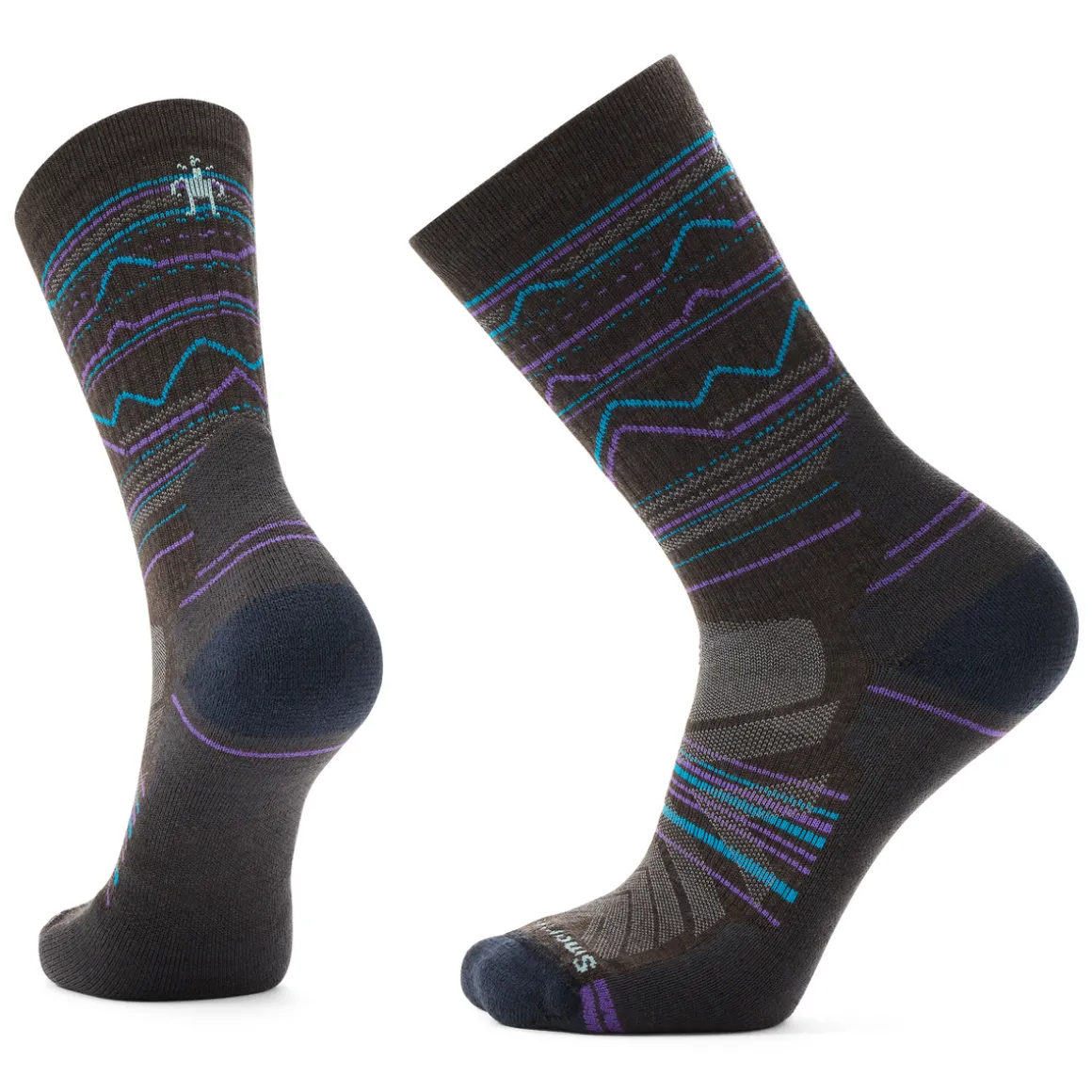 Hike Mountain Range Crew Socks