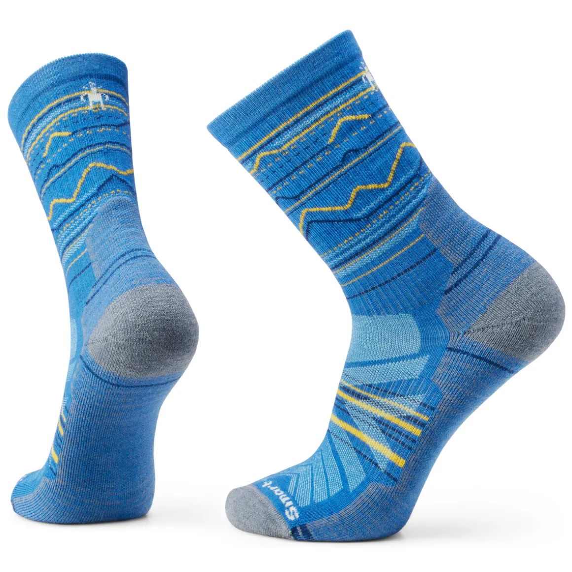 Hike Mountain Range Crew Socks