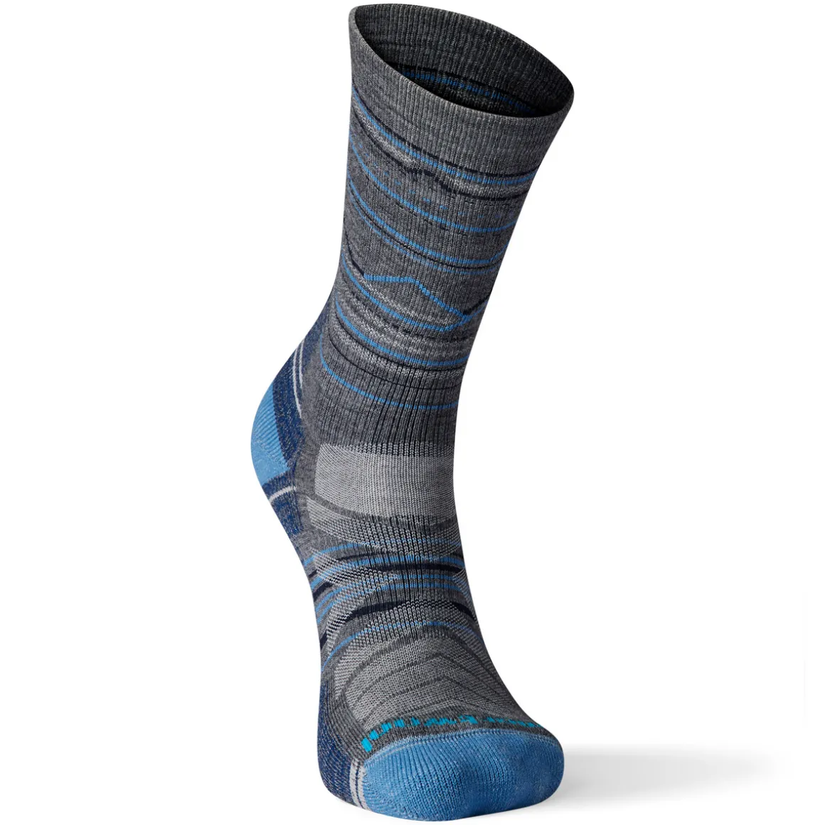 Hike Mountain Range Crew Socks