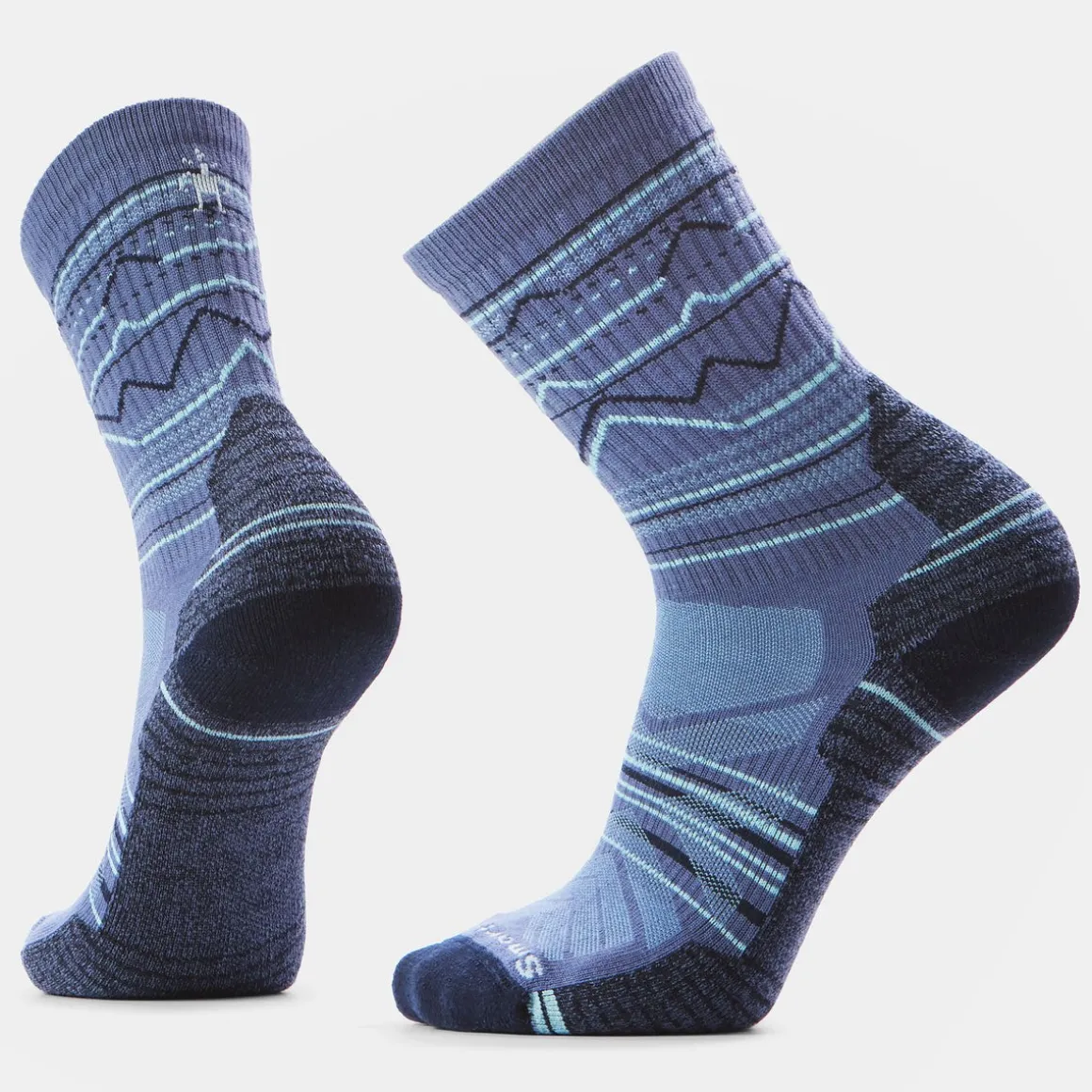 Hike Mountain Range Crew Socks