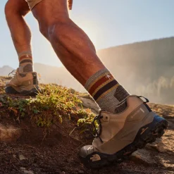 Hike Striped Mid Crew Socks