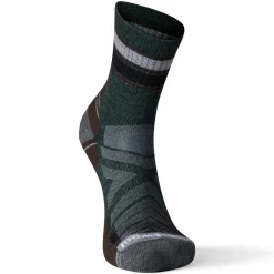 Hike Striped Mid Crew Socks