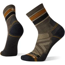 Hike Striped Mid Crew Socks