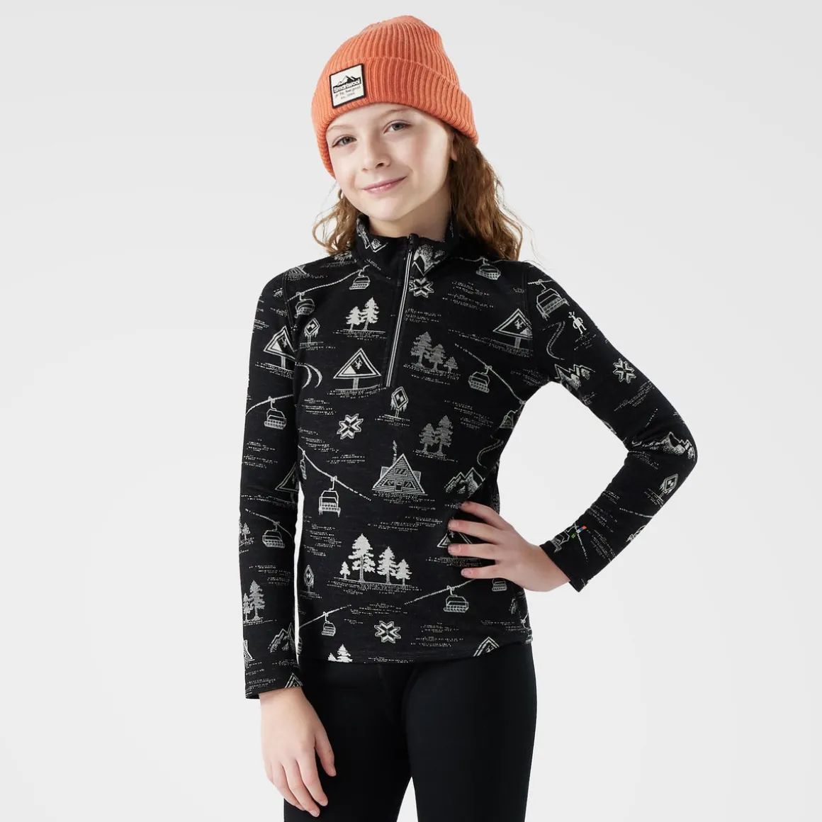Kids' Classic Thermal Merino Base Layer 1/4 Zip