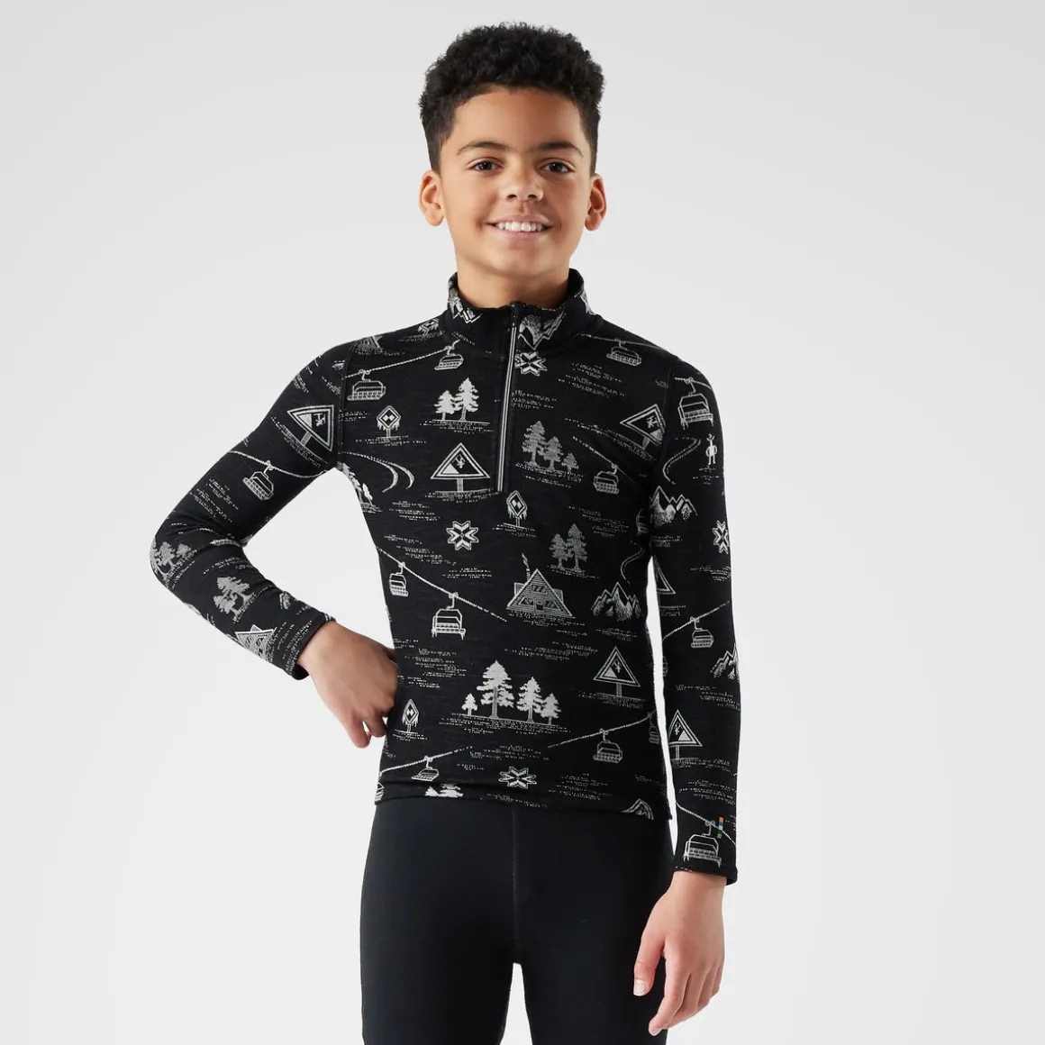 Kids' Classic Thermal Merino Base Layer 1/4 Zip
