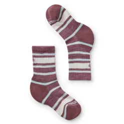 Kids' Hike Striped Crew Socks