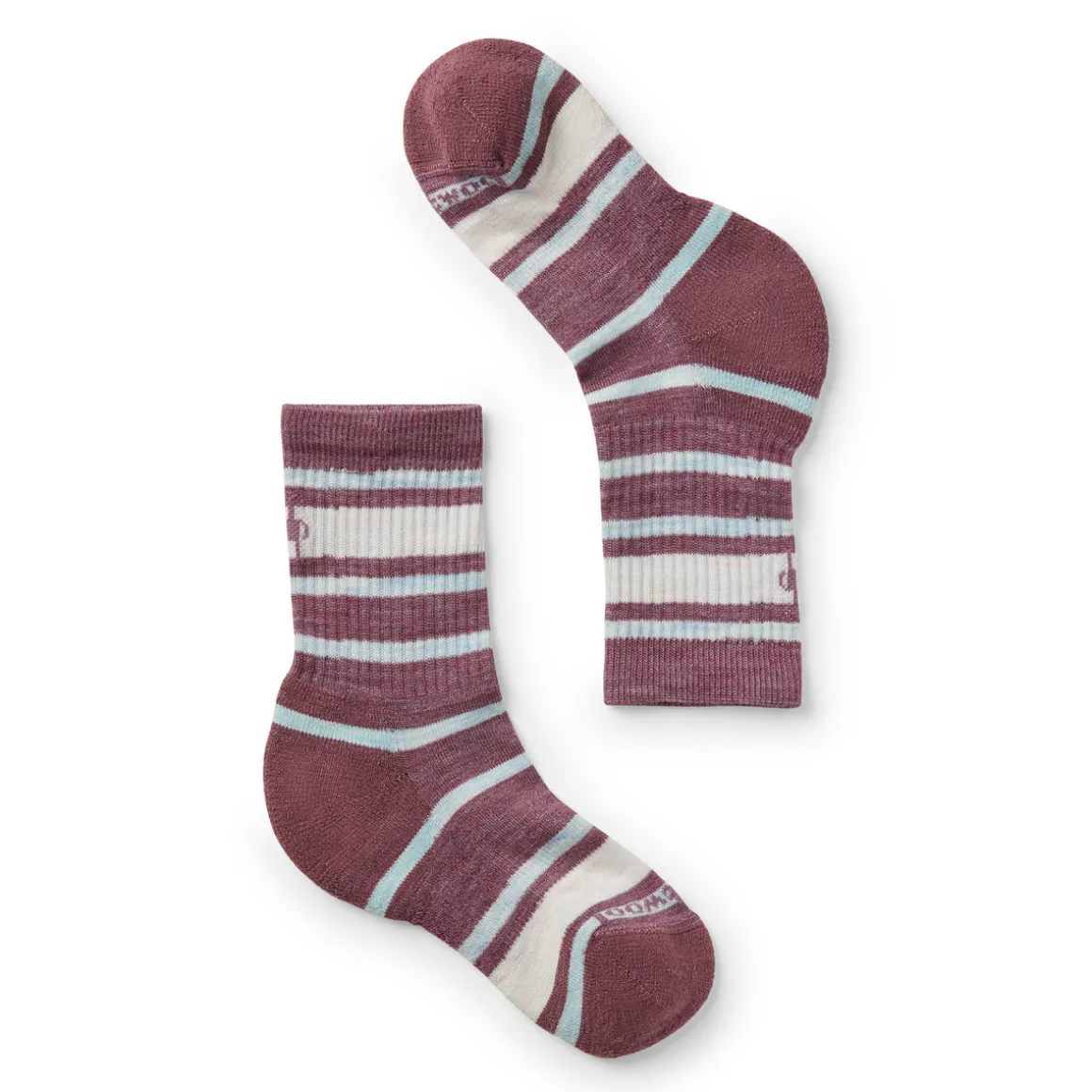 Kids' Hike Striped Crew Socks