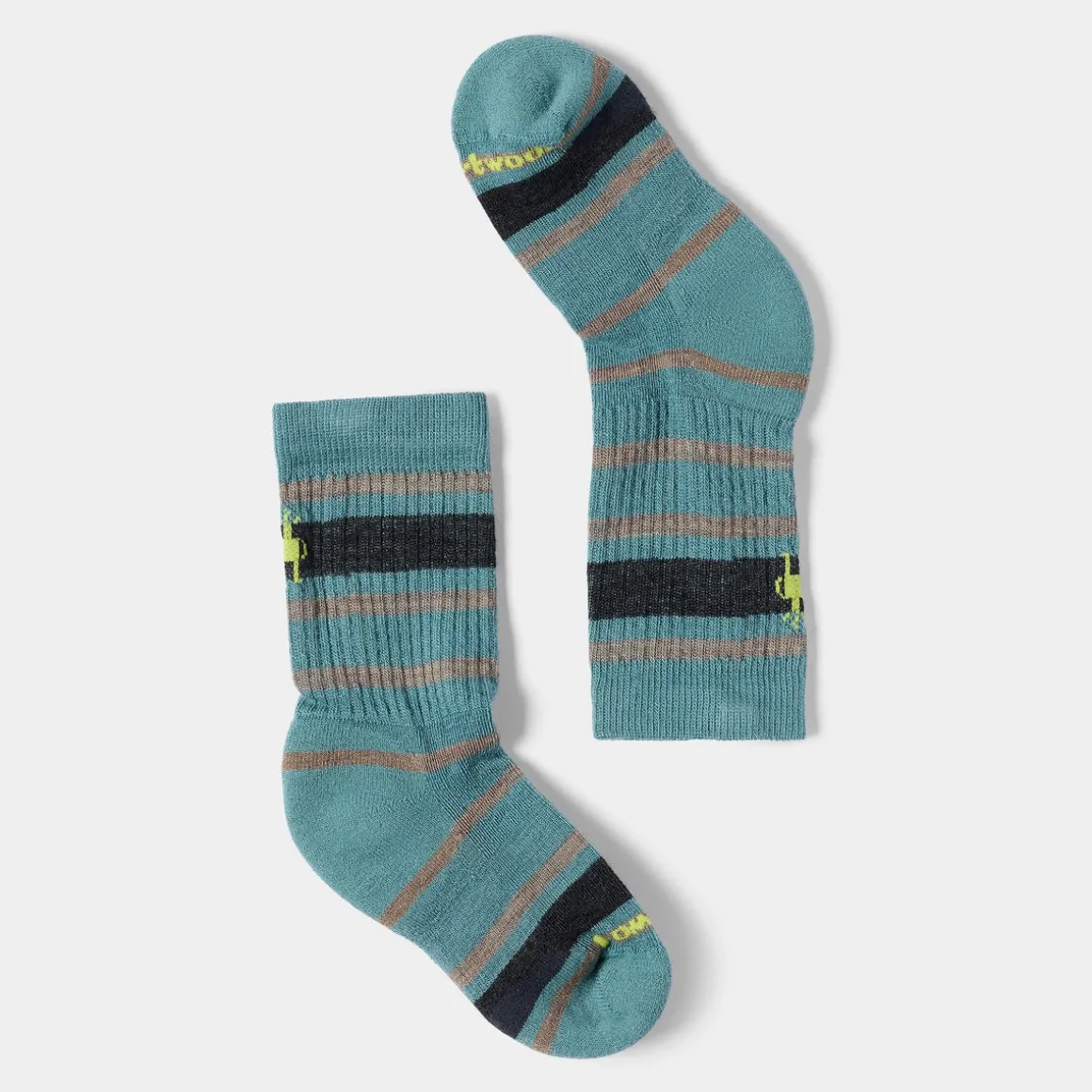 Kids' Hike Striped Crew Socks