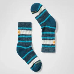 Kids' Hike Striped Crew Socks