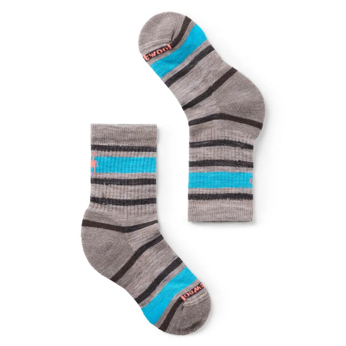 Kids' Hike Striped Crew Socks