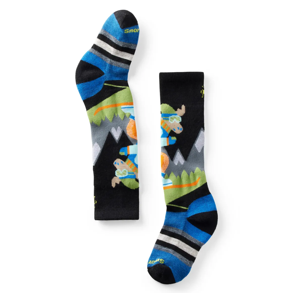 Kids' Wintersport Mountain Moose Over the Calf Socks