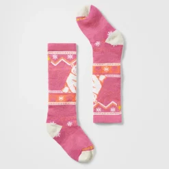Kids' Wintersport Polar Bear Pattern Over The Calf Socks