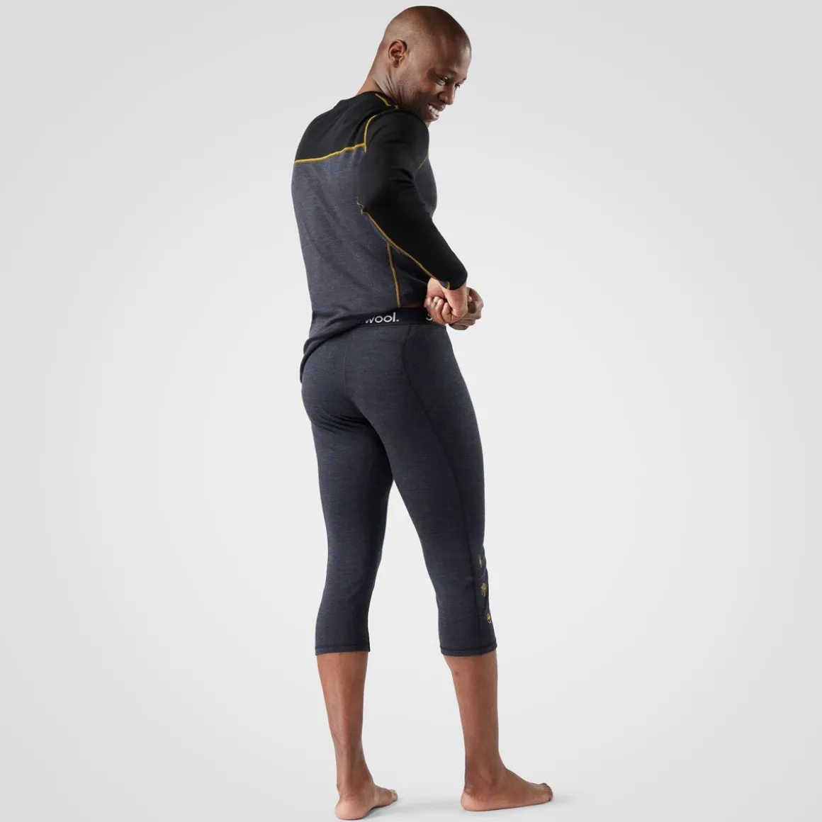 Men's Classic Thermal Merino Base Layer 3/4 Bottom
