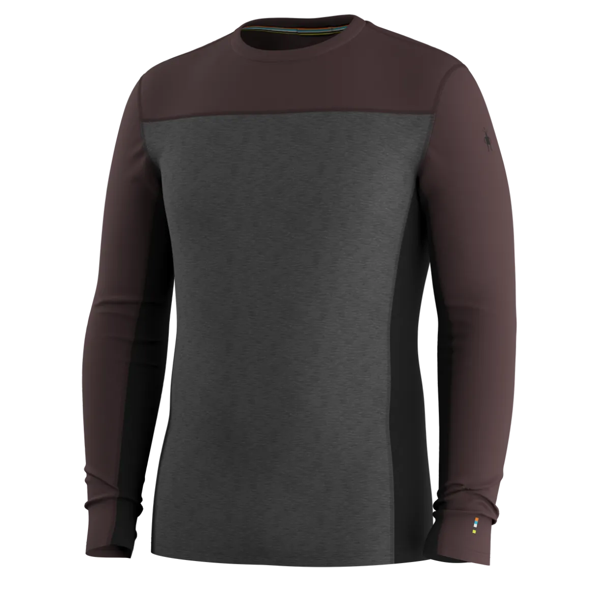 Men's Classic Thermal Merino Base Layer Colorblock Crew