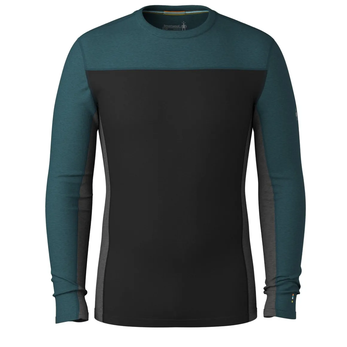 Men's Classic Thermal Merino Base Layer Colorblock Crew