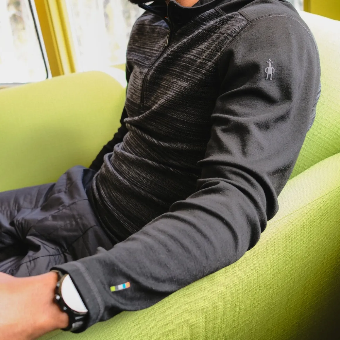 Men's Classic Thermal Merino Base Layer 1/4 Zip