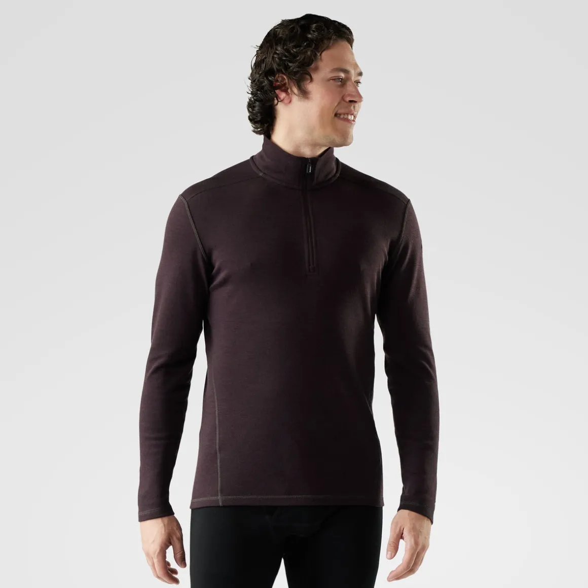 Men's Classic Thermal Merino Base Layer 1/4 Zip