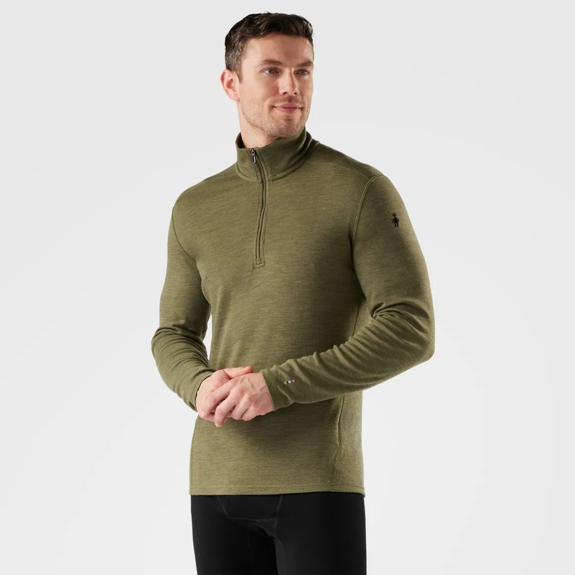 Men's Classic Thermal Merino Base Layer 1/4 Zip