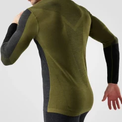 Men's Intraknit™ Thermal Merino Base Layer Colorblock Crew