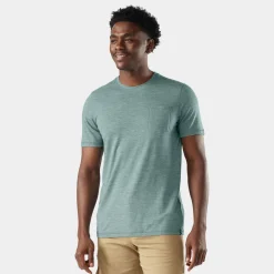 Men's Merino Hemp Blend Short Sleeve Pocket Tee