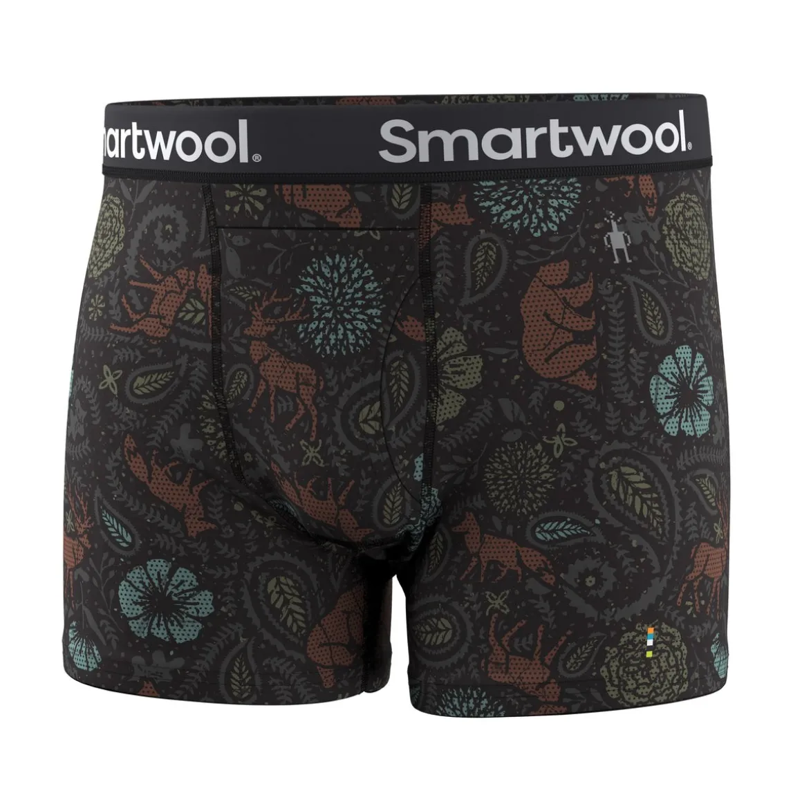 Men's Merino Print Boxer Brief