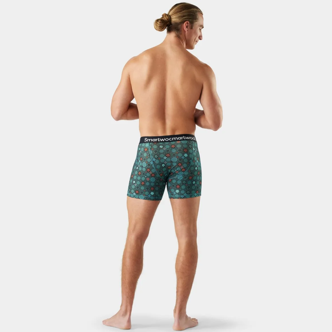 Men's Merino Print Boxer Brief