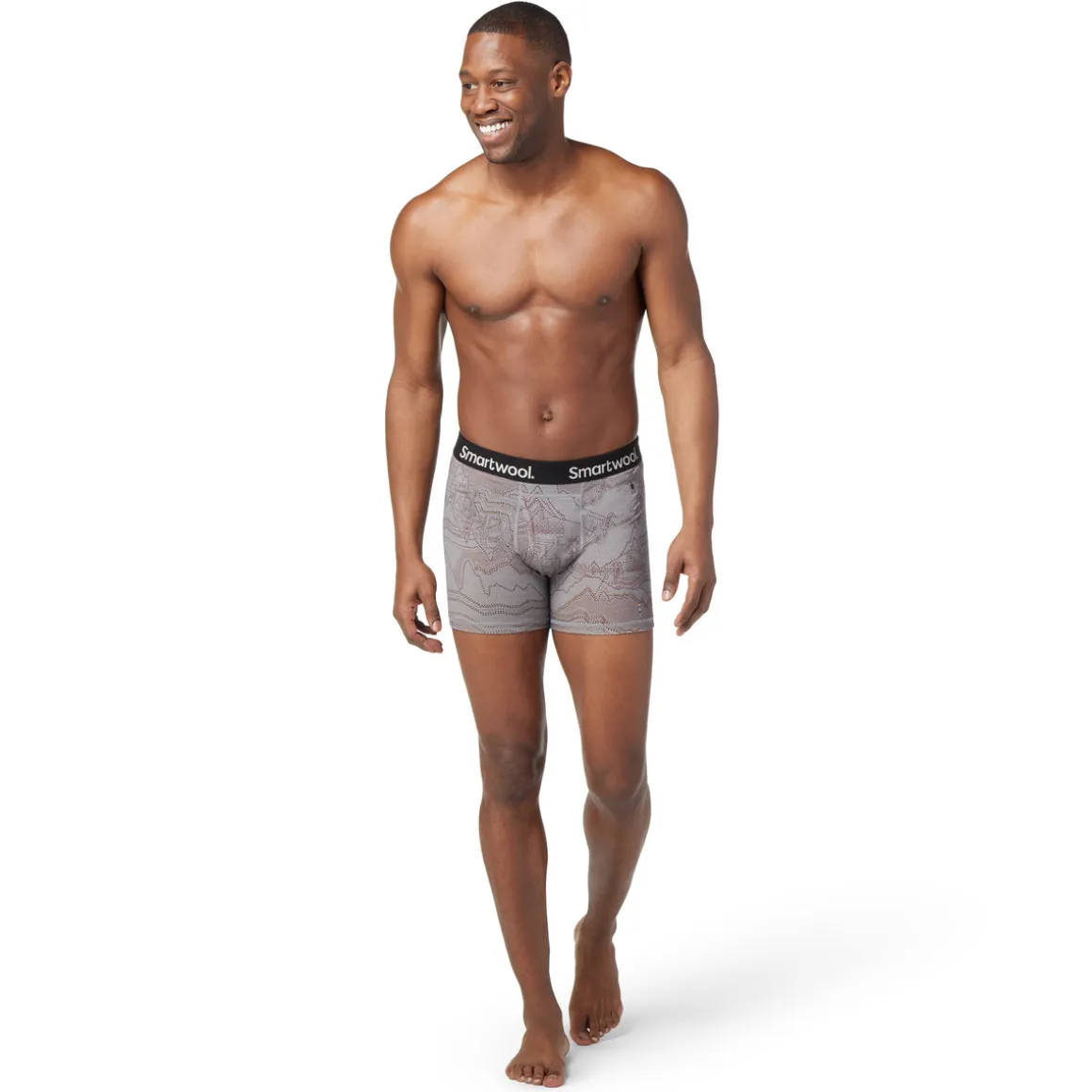 Men's Merino Print Boxer Brief