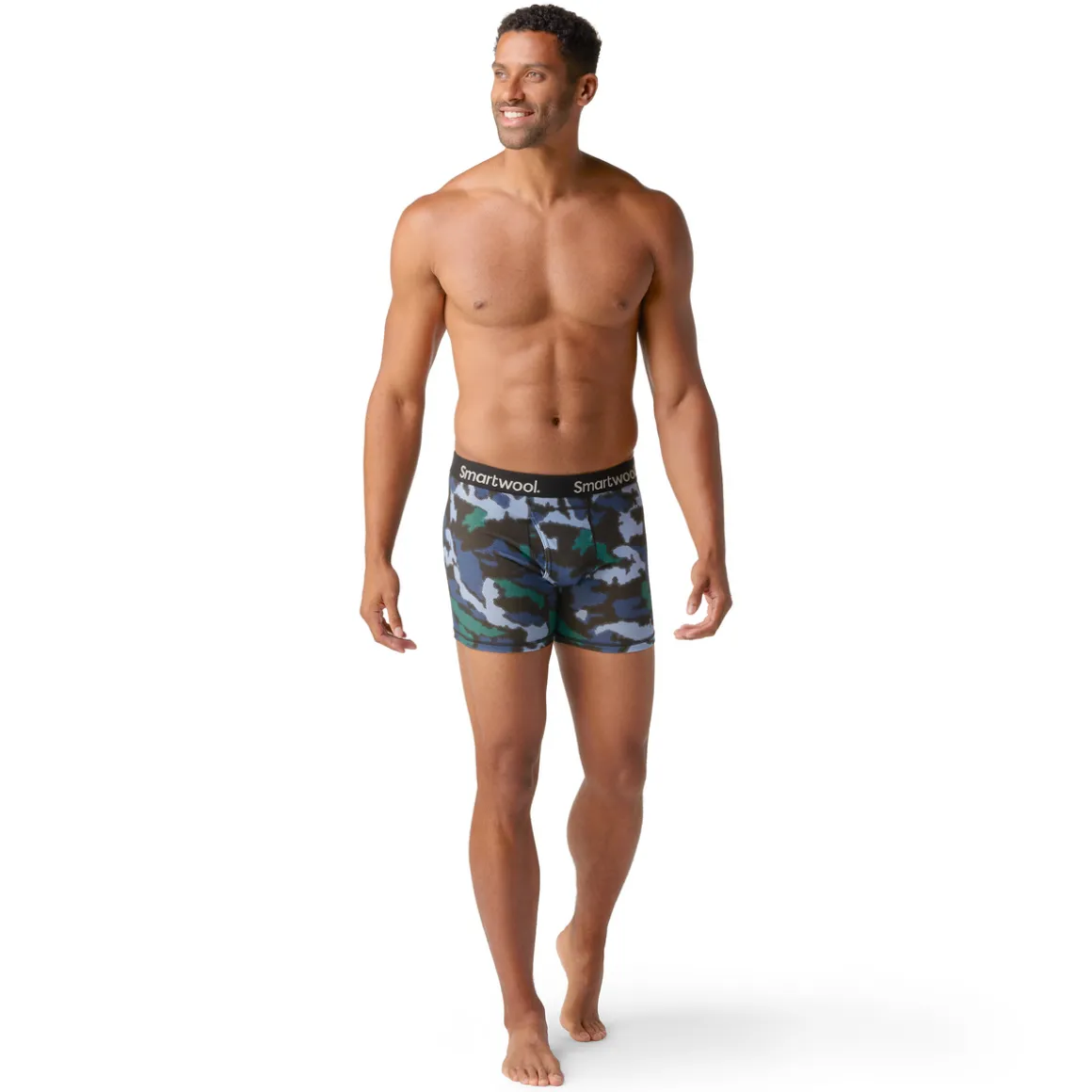 Men's Merino Print Boxer Brief
