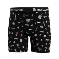 Men's Merino Print Boxer Brief