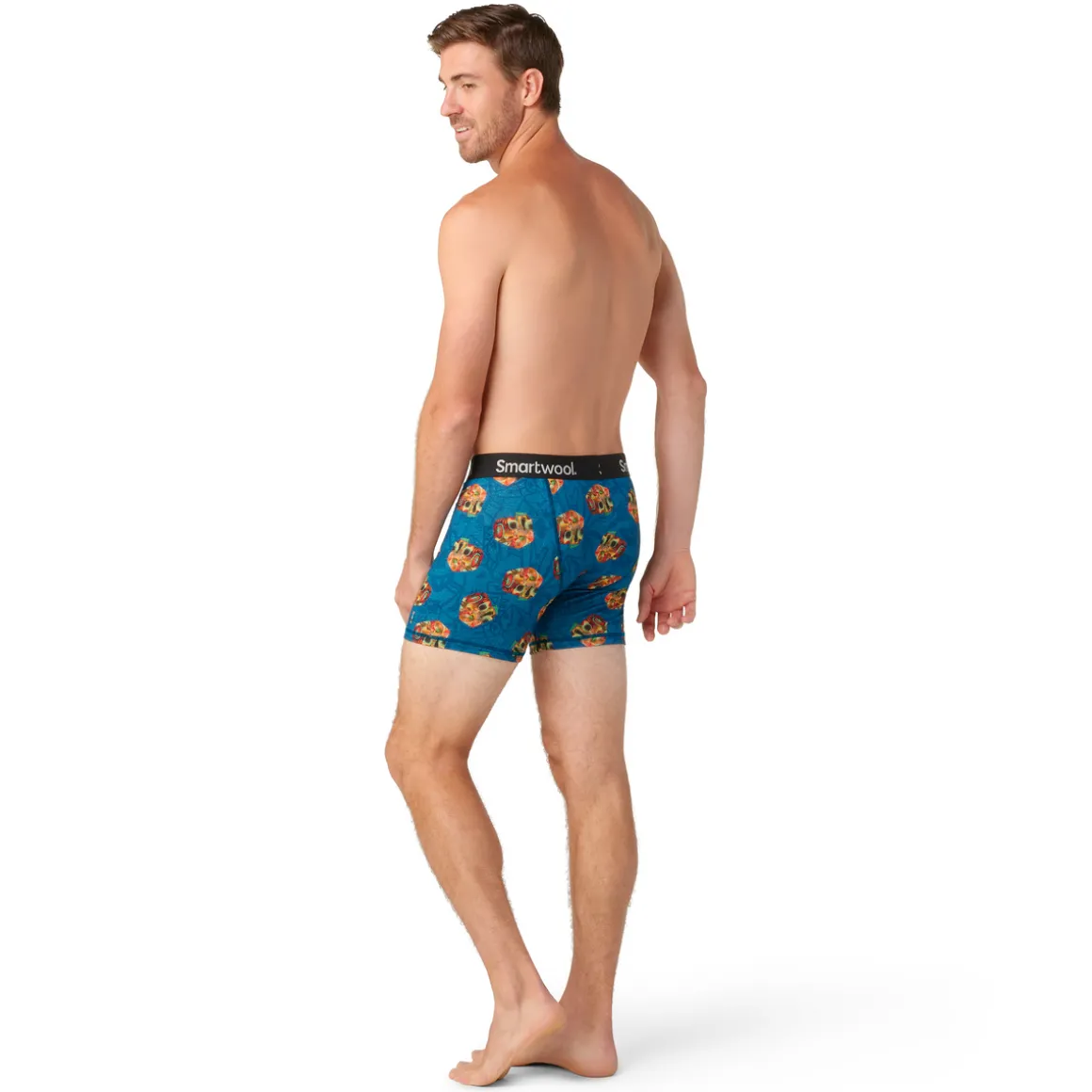 Men's Merino Print Boxer Brief