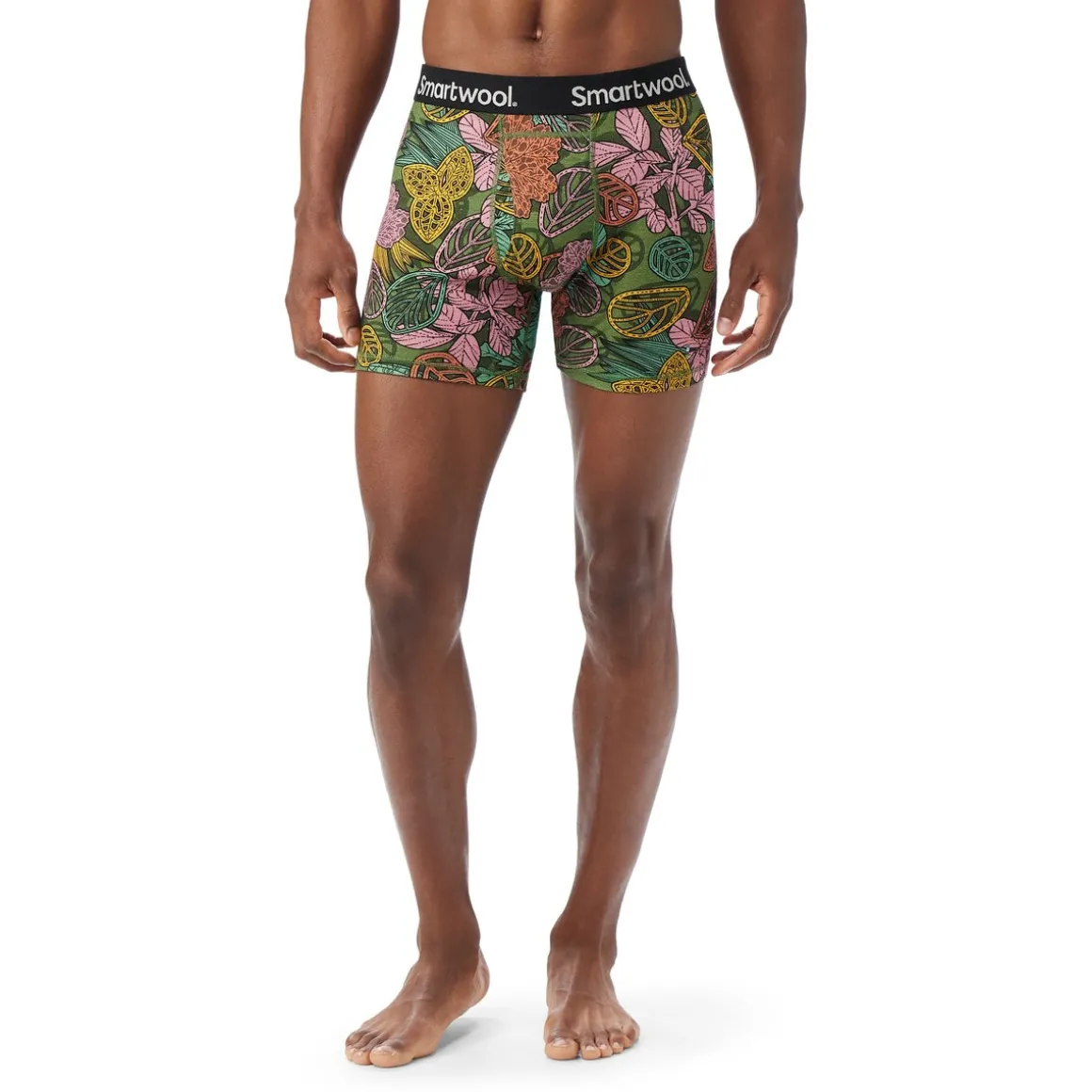 Men's Merino Print Boxer Brief