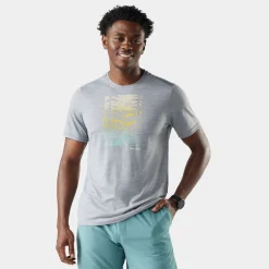 Men's Winding Trail Active Short Sleeve Graphic Tee
