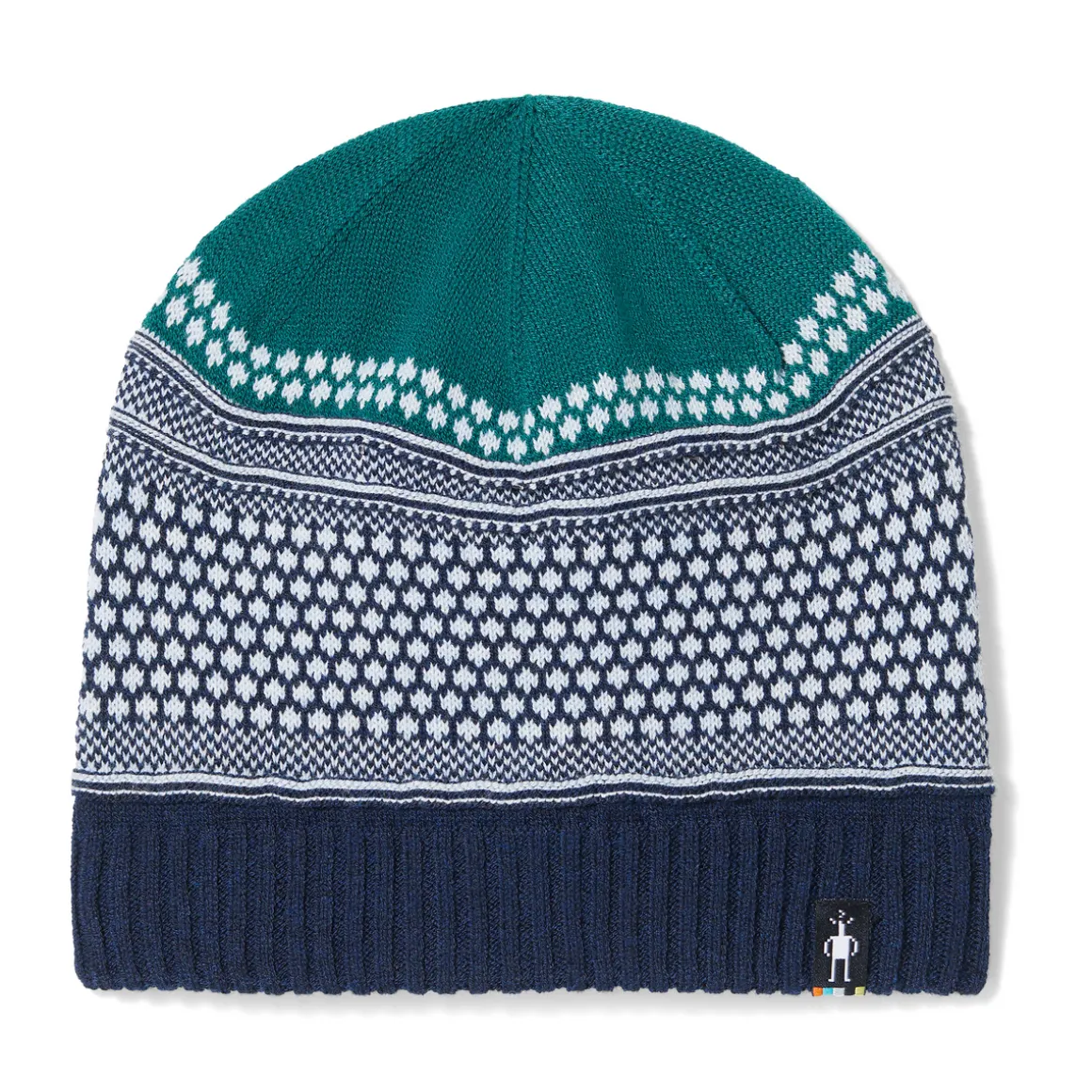 Popcorn Cable Reversible Beanie
