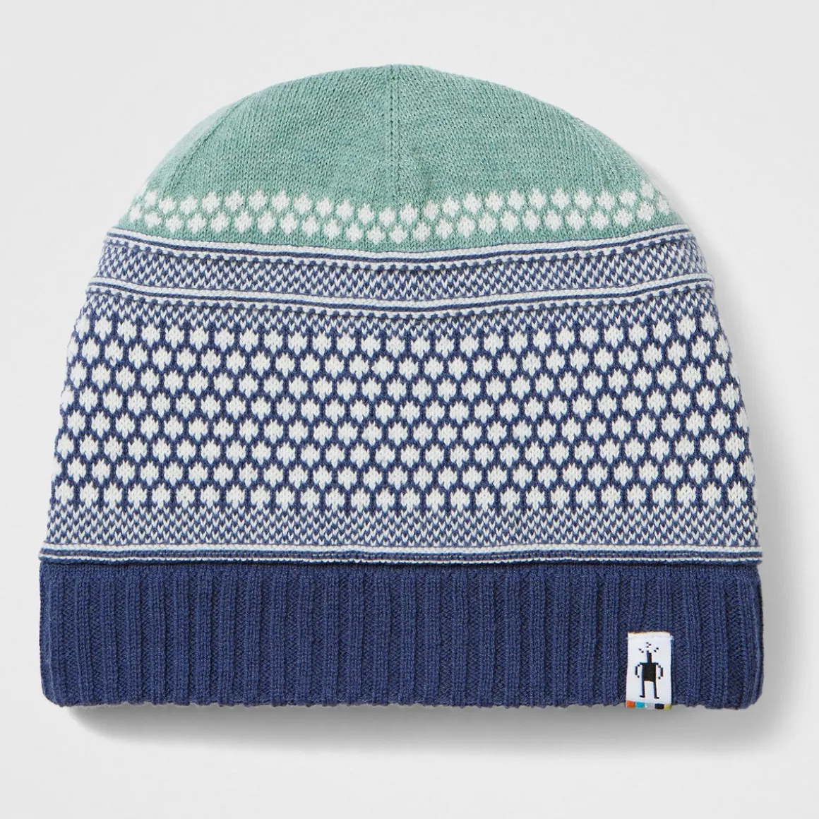 Popcorn Cable Reversible Beanie
