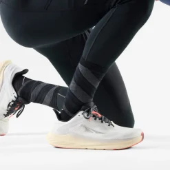 Run Pattern Crew Socks