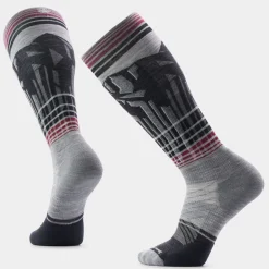 Ski Summit Shot Over The Calf Socks