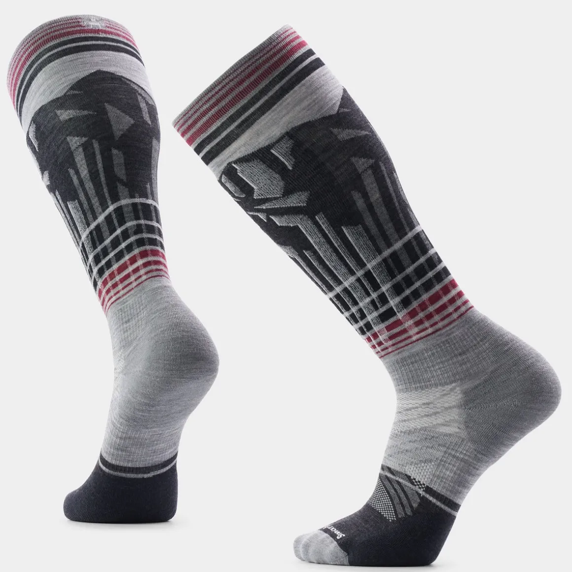 Ski Summit Shot Over The Calf Socks