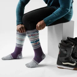 Snowboard Snowmobile Over The Calf Socks