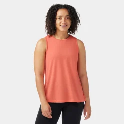 Women's Active Mesh High Neck Tank