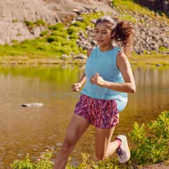 Women's Active Mesh High Neck Tank