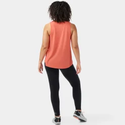 Women's Active Mesh High Neck Tank