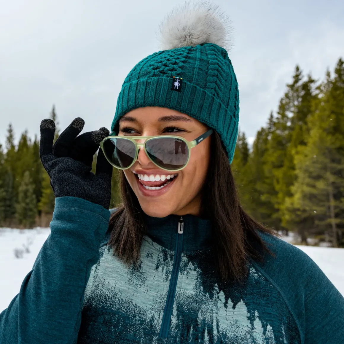 Women's Classic Thermal Merino Base Layer 1/4 Zip Plus